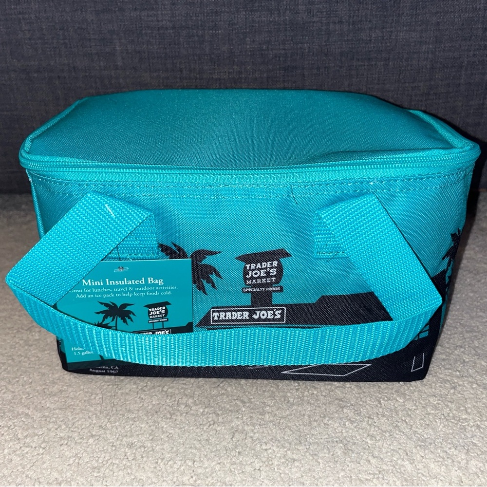 Trader Joe’s Mini Insulated Bag - Teal